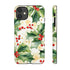 Christmas Holly on a Golden Background - Impact Resistant Phone Case iPhone 11 Glossy